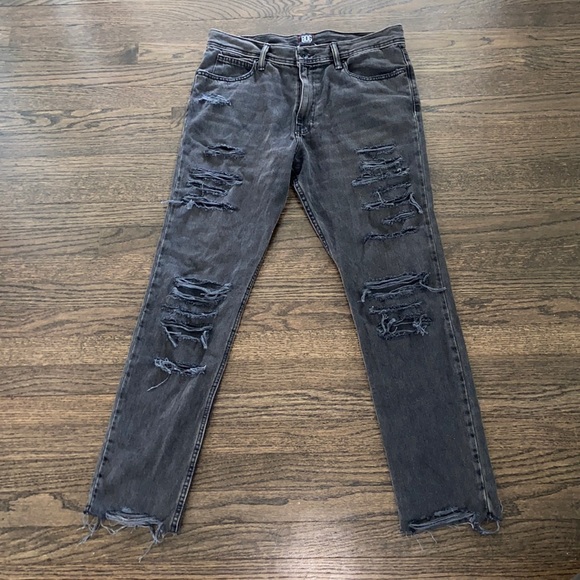 Urban Outfitters Jeans | Black Ripped Jeans | Poshmark